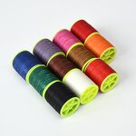 Leather Wax Thread Manufacturer - Wholesale DIY Hand Woven 0.4mm Round Wax Rope