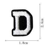 Alphabet Patches Supplier - Clothing Patches and Decorations English Letters