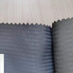 Pocket Lining Fabric Supplier - Factory Price Stripe White Black TC Yarn Dyed