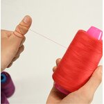 Polyester Overlocking Thread Supplier - Hot Sale 402 for Sewing