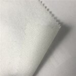 Nonwoven Interlining Supplier - White Black Micdot Adhesive Fusible Polyester