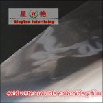 Cold Water Soluble PVA Film Factory - Elastic Fusible Transparent Garment Backing Stabilizer