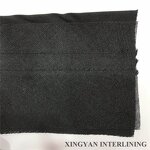 Pants Waist Band Supplier - Custom Cotton Polyester with Resin Men Suit Lining