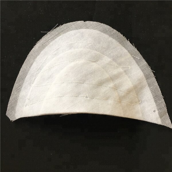 Suit Shoulder Pad Manufacturer - Business Jacket Threaded PET Needle Punched