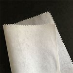 Nonwoven Fusible Interlining Supplier - 60gsm Hot Melt Glue Reinforced PES Stitch-bonded