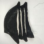 Cotton Decorative Fabric Supplier - Black White 100% Cotton Women's with Foam Shoulder Pad