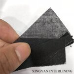 Pants Waist Band Supplier - Custom Cotton Polyester with Resin Men Suit Lining