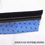 Trousers Waistband Manufacturer - Custom Herringbone Striped Eco-Friendly Cotton Polyester