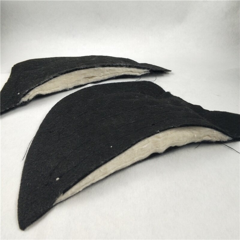 Cotton Decorative Fabric Supplier - Black White 100% Cotton Women's with Foam Shoulder Pad