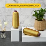 Metallic Yarn Supplier - 2024 Factory Customized 150D Flat Polyester for Embroidery