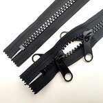 Plastic Zippers Manufacturer - High Quality Sleeping Bag Boat Tent Accessory Double Pull