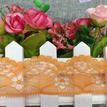 Lace Ribbon Tape Factory - Hot Sale 40MM Embroidered Cords for Sewing Decoration