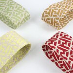 Jacquard Ribbon Supplier - 5CM Double F Polyester for Clothing Shoes Hats Luggage