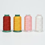 Nylon Polyester Sewing Thread Supplier - 2023 Factory Price High Tenacity 210D/3 Waterproof