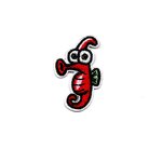 Marine Organism Patches Manufacturer - Self Adhesive on Ready Stock PET Plastic for Hats