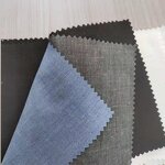 Pocket Lining Fabric Supplier - Factory Price Stripe White Black TC Yarn Dyed