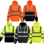 Zip Hoodie Factory - OEM logo Custom High Visibility Reflective