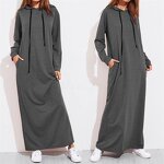 Hoodie Long Dress Supplier - OEM 2020 Autumn Women's Long Dress