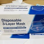 Disposable Face Masks Supplier - OEM 3 Ply Adult Melt-blown Non-woven