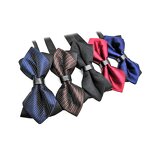 Men's Bow Ties Factory - OEM Hot Sale Fashion Bow Ties Adjustable