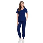 Nurse Uniform Sets Supplier - OEM High Quality Short Sleeve v Neck