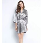 Women's Robe Factory - OEM Wedding Bride Bridesmaid Satin Silk
