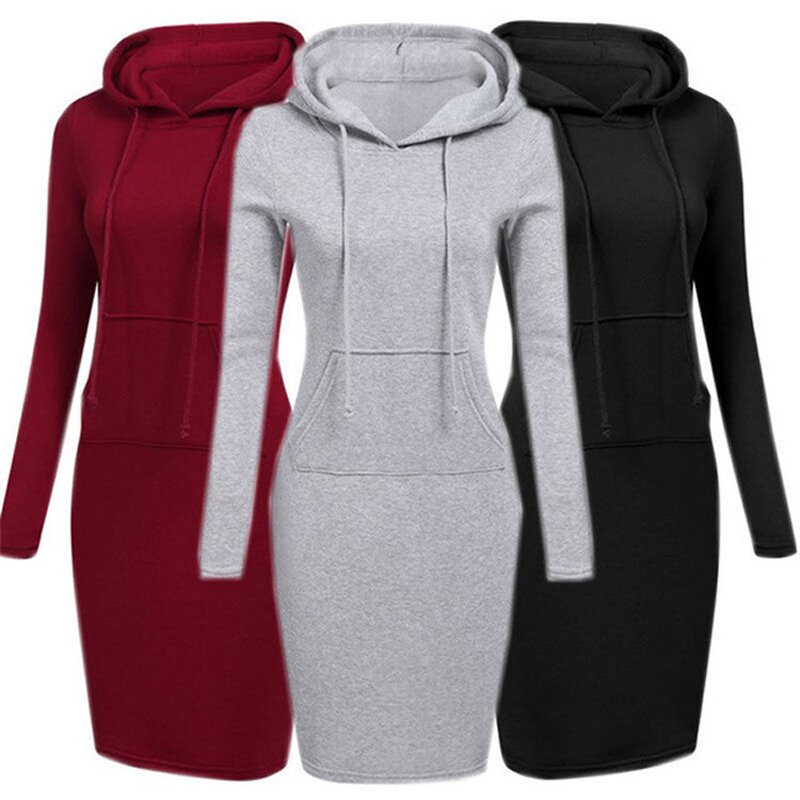 Women's Hooded Sweatshirt Manufacturer - OEM 100% Polyester Long