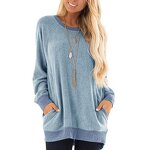 Women Tunic Tops Factory - OEM Crewneck Casual Long Sleeve Color