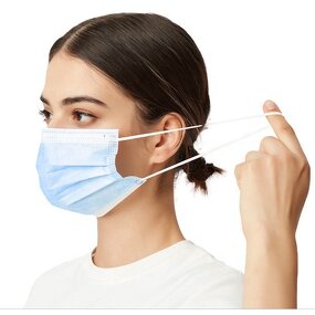 Disposable Face Masks Supplier - OEM 3 Ply Adult Melt-blown Non-woven