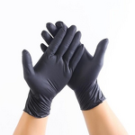 Synthetic Nitrile Gloves Factory - OEM Kitchen Black Blue Rubber