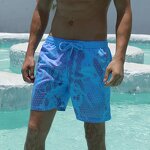 Swimwear Shorts Factory - OEM Color Changing Men' Quick Dry