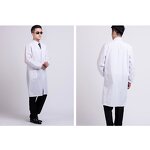 Lab Coat Manufacturer - OEM Unisex Long Sleeve Cotton White