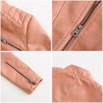Women's Leather Jacket Factory - OEM High Quality Spring Autumn PU
