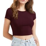 Crop Top T-Shirt Factory - OEM Wholesale Women's Casual Round