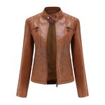 Women's Leather Jacket Factory - OEM High Quality Spring Autumn PU