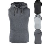 Sleeveless Hoodies Supplier - OEM DIY Custom Print New Design