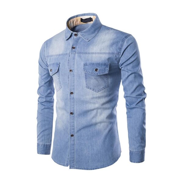 Men Jeans Shirts Supplier - OEM High Quality New Fashion Long