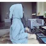 Rabbit Ear Hoodie Factory - OEM Woman Customized logo Long Sleeve