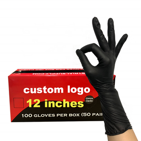 Pure Nitrile Gloves Supplier - OEM Wholesale 12inch Powder Free