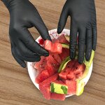 Nitrile Gloves Factory - OEM 9 Inch 4mil Barber Salon Gardening