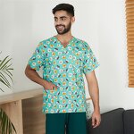 Medical Scrubs Top Manufacturer - OEM 100% Printed Cotton Wholesale