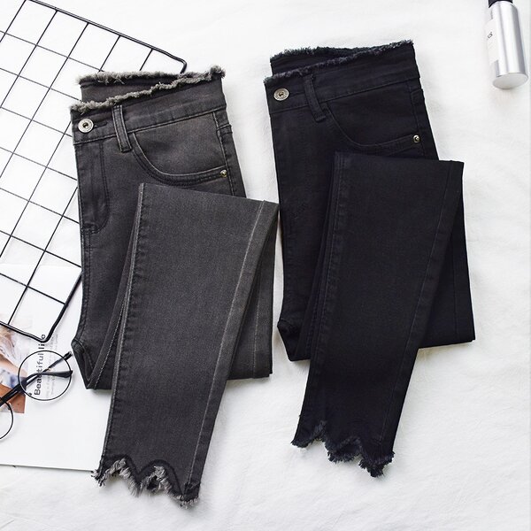 Women's Jeans Manufacturer - OEM Spring Autumn High Waist Denim