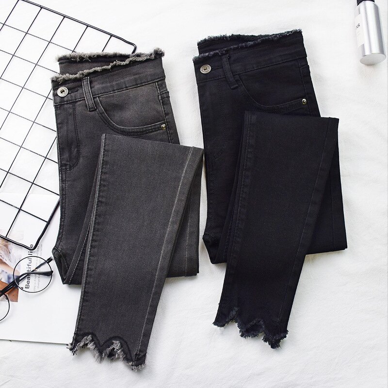 Women's Jeans Manufacturer - OEM Spring Autumn High Waist Denim