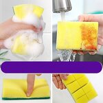 Dishwashing Sponge Supplier - OEM Wholesale Double Side Cleaning