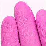 Hot Pink Nitrile Glove Factory - OEM 3 Mil Tattoo Food Service