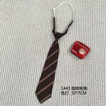 School Ties Manufacturer - OEM Wholesale Custom Cheap 100% Polyester
