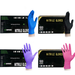 Nitrile Gloves Factory - OEM 9 Inch 4mil Barber Salon Gardening
