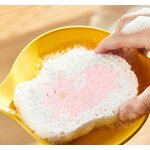 Scouring Pad Supplier - OEM Compressed Wood Pulp Cotton Cleaning