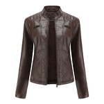 Women's Leather Jacket Factory - OEM High Quality Spring Autumn PU