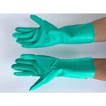 Chemical Protection Gloves Supplier - OEM Waterproof Nitrile-rubber